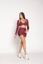 SET LUGANO SHORT + CROP TOP