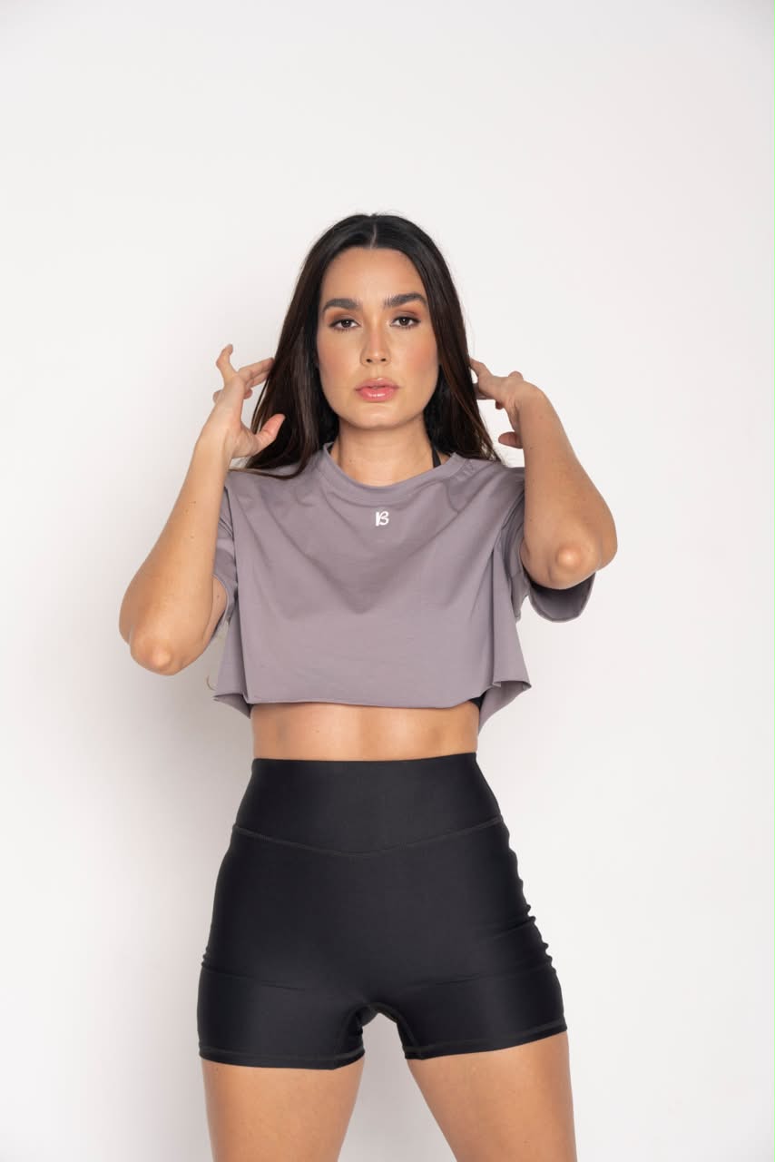 MINI CROP TOP ALGODÓN