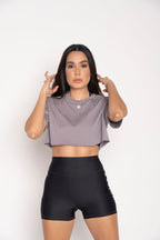 MINI CROP TOP ALGODÓN
